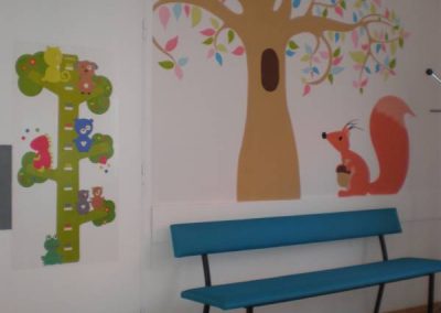Šumska bajka u pedijatrijskoj čekaonici Doma zdravlja Karlovac